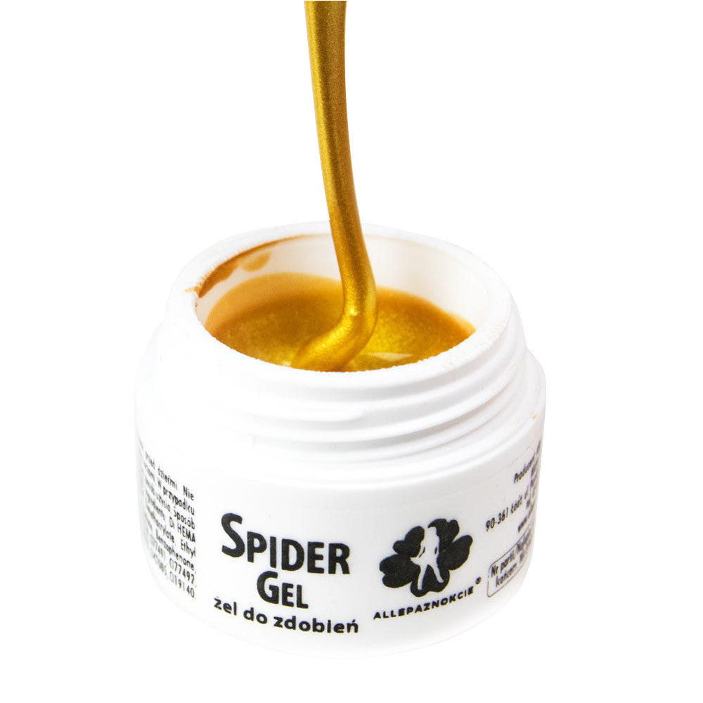 SPIDER gel for nail design GOLD, 5 ml