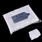 Cotton Nail Wipes with on-off clip, 495 pieces SET