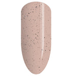 BIS Pure Nails gel polish Eggshell Spot Dot texture Crisp 15 ml, TOTALLY NUDE