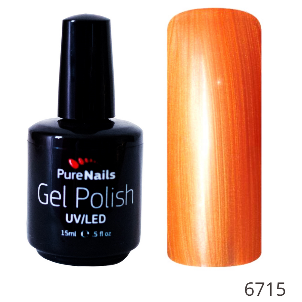 BIS Pure Nails Gel Polish HEMA & TPO Free UV/LED 15 ml | 6715 Sunrise