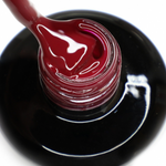 BIS Pure Nails Gel Polish HEMA & TPO Free UV/LED 15 ml | 6135 RED WINE