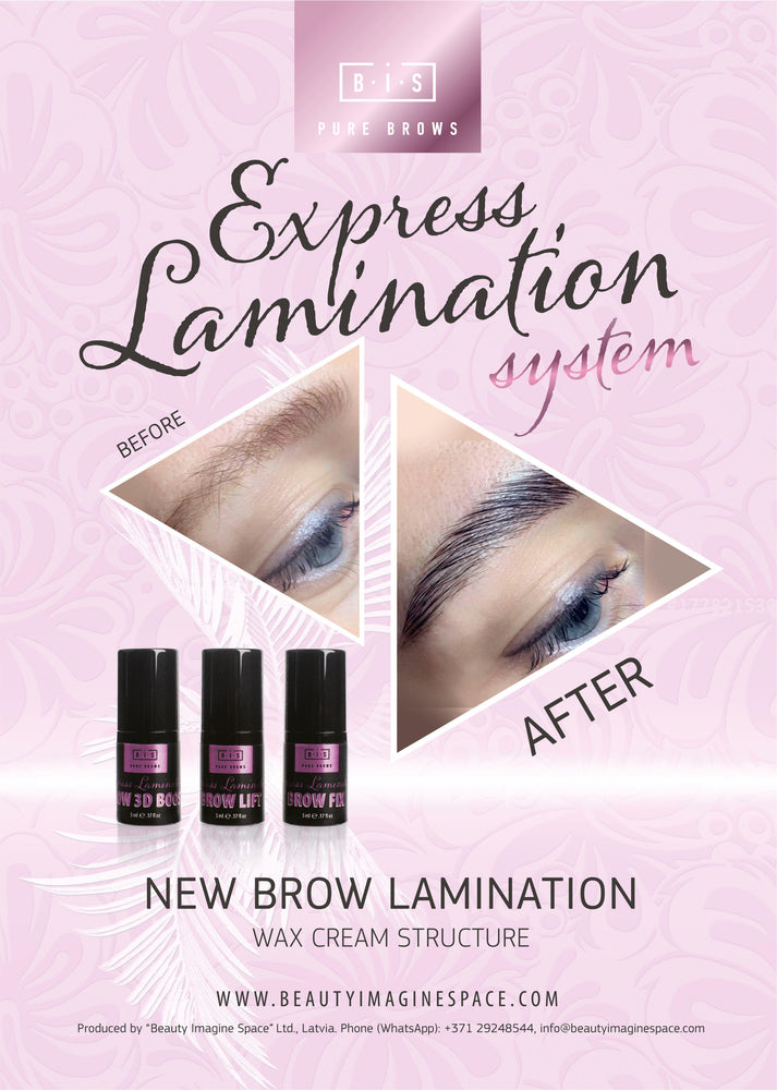 BIS Pure Brows Express Lamination Brow LIFT 1st step, 5ml