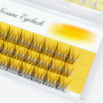 Spike cluster eyelashes premade fans, 0.07/C/9, 10, 11 or 12 mm (120 pieces)