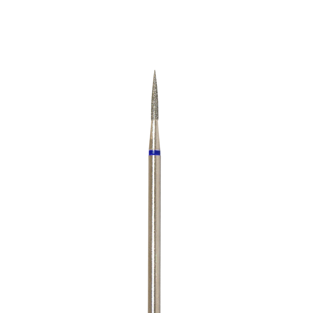 DIAMOND nail bit CYLINDER ARROW-SHAPED tip (BLUE) 245