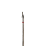 DIAMOND nail bit CYLINDER arrow shaped tip (red) 245