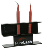 BIS Pure Lash tweezer stand, BLACK with logo