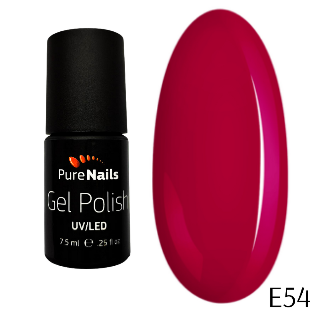 BIS Pure Nails gel polish 7.5 ml, DARK ORCHID E54