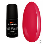 BIS Pure Nails UV/LED gel nail polish 7.5 ml, SEXY PINK 2