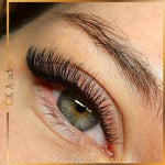 GK Mink lashes for eyelash extensions volume ONE size, 0.07-C