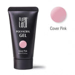 GlamLac Polygel for nail extension and strengthening 60 ml, COVER PINK