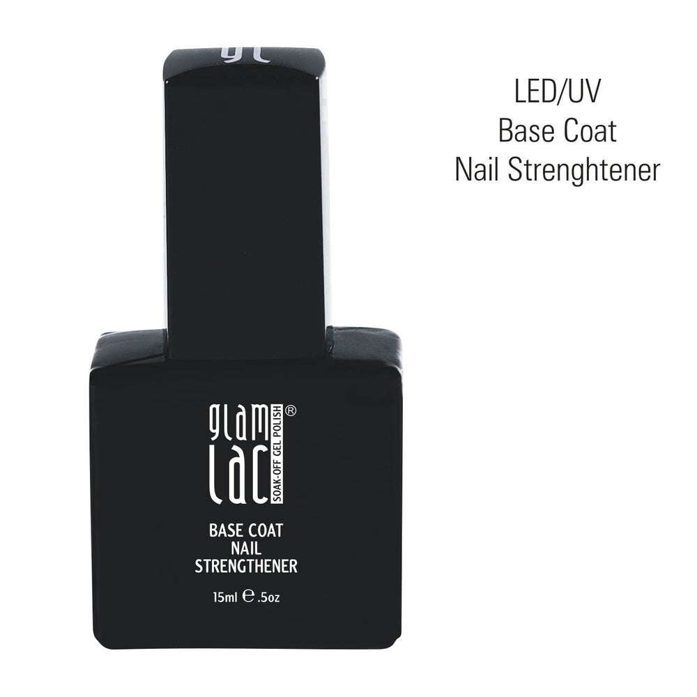 GlamLac UV/LED BASE coat nail strengthener, 15ml