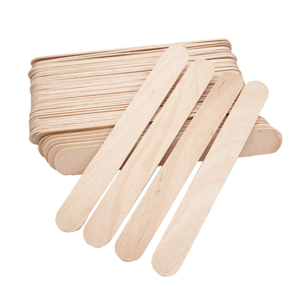 Woden spatulas for body waxing 100 pieces, WIDE