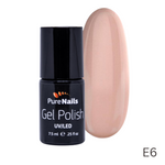 BIS Pure Nails UV/LED gel nail polish 7.5 ml, ALMOND CRUNCH E6