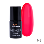 BIS Pure Nails gel polish 7.5 ml, NEON PRINCESS N8