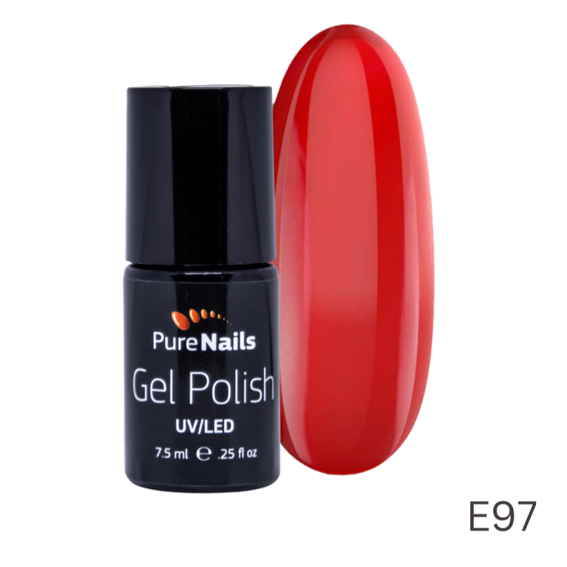 BIS Pure Nails gel polish 7.5 ml, APPLE RED E97