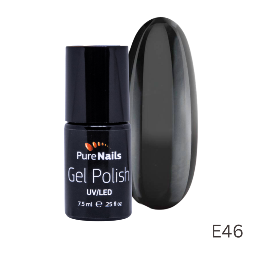 BIS Pure Nails gel polish 7.5 ml, MASTER BLACK E46