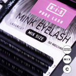 BIS Pure Lash mink eyelash extensions 16 lines MIX, C shape