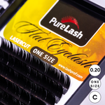BIS Pure Lash FLAT Cashmere eyelash extensions 16 lines ONE size, C - 0.20