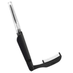 Foldable lash & brow comb BLACK, mascara wand + brush