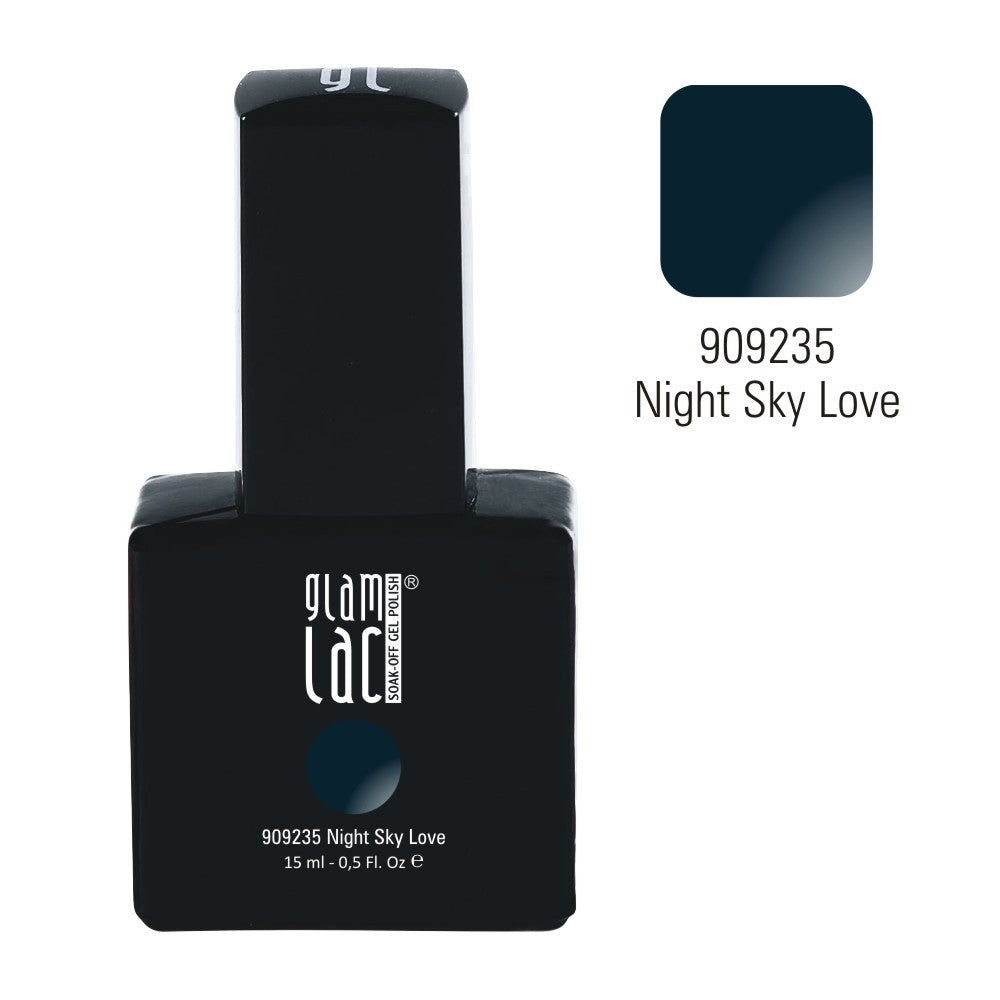 GlamLac UV/LED gel nail polish 15 ml, NIGHT SKY LOVE