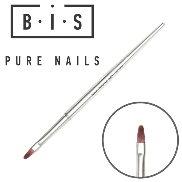 BIS Pure Nails gel nail brush with metal handle, PN14