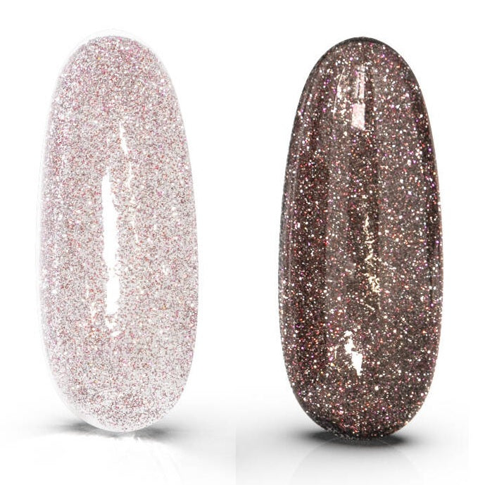 UV/LED Gel Top Layer 7.5/10 ml – BIS Pure Nails, Flashing Lights Effect, HEMA-Free