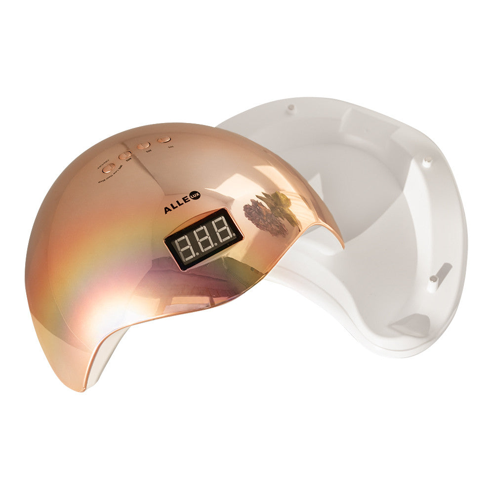 Dual UV/LED nail lamp Allelux 5, Gold, 48W