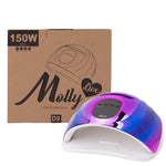 UV/LED nail lamp MollyLux Z9 violet ombre, 150W