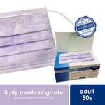 Unigloves Surgical mask 3-play LAVANDA, 1 piece