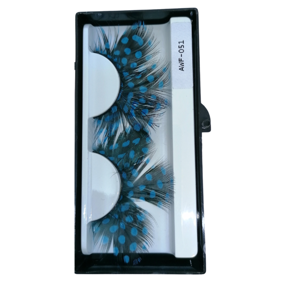 Strip flare lashes in line for make-up, AWF-051