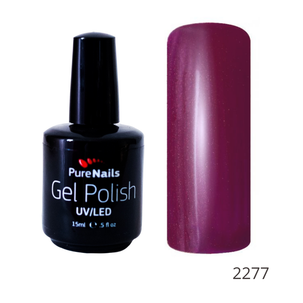 BIS Pure Nails gel polish 15 ml, 2277 Ruby Shine