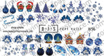 BIS Pure Nails slider nail design sticker decal CHRISTMAS W56