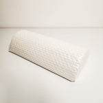 Manicure pad cushion, sparkling milky eco leather