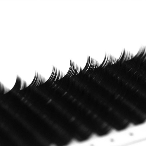 Beautier eyelash extensions ONE SIZE 0.07 - 0.10, L+ shape