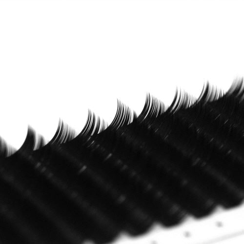 Beautier eyelash extensions MIX 0.06, L shape