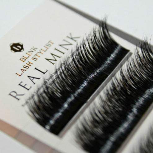 Blink Lash 100% REAL MINK eyelash extensions ONE size, hand made