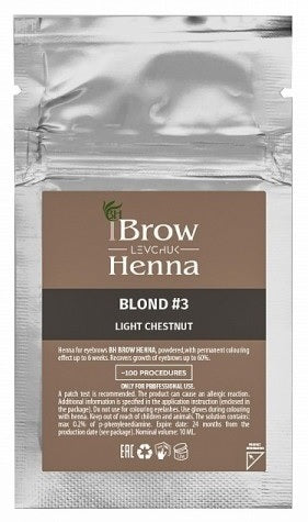 Brow Xenna® Lash&Brow Henna, sachet BLOND No3