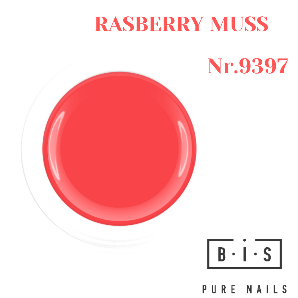 UV/LED Color gel for nail modeling & extensions 5 ml, RASBERRY MUSS 9397, final sale!