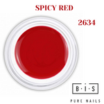 UV/LED Color gel for nail modeling & extensions 5 ml SPICY RED 2634, final sale!