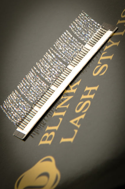 BL Lashes with glitters 1 line, silver or gold