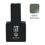 GlamLac UV/LED gel nail polish 15 ml, SLATE GREEN