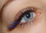 BL Lashes Sparkle color lashes with glitters, 1 line