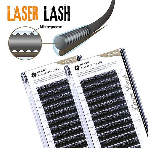 BL Lashes Laser Mink eyelash extensions C-0.12-MIX TRAY