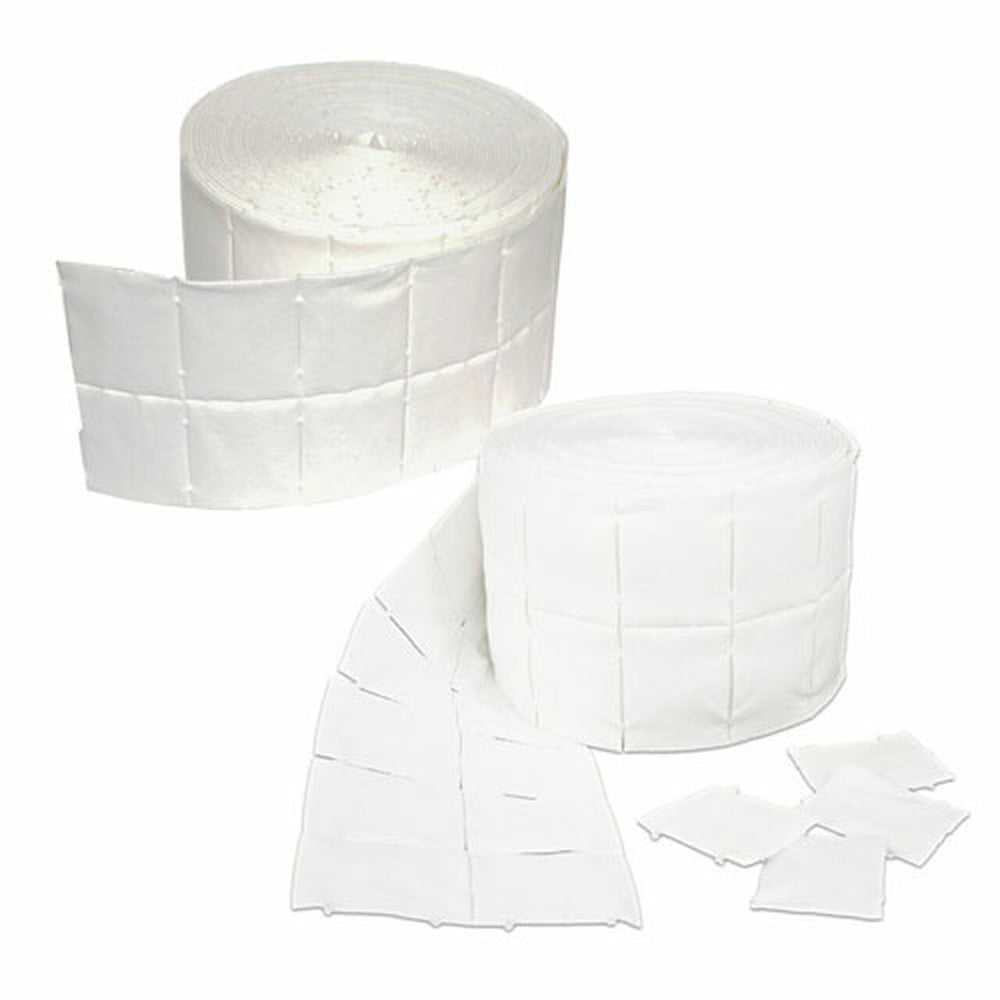 NDED Cellulose Swabs Nail Wipes, 500 pieces roll