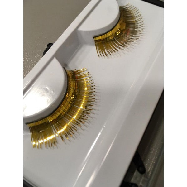 Party make-up strip lashes in line, true gold