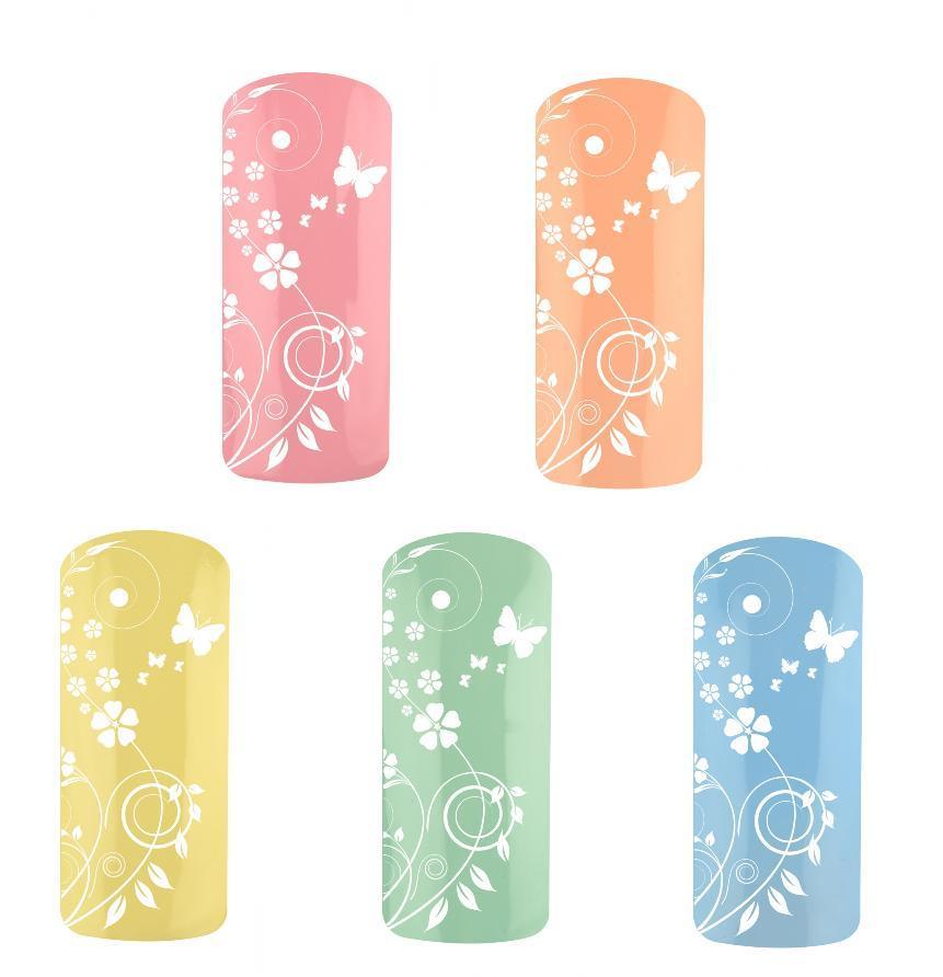 Nail modeling & extension Color Gel PASTEL collection, set 5 x 5ml