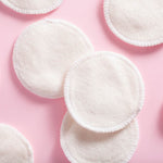 Eco-friendly organic pure cotton pad, round